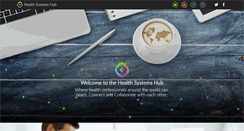 Desktop Screenshot of healthsystemshub.org